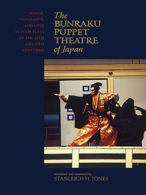 cover image of The Bunraku Puppet Theatre of Japan